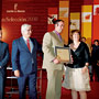 Premio Selección Oro: Vino Tinto de más de 2 años, marca Artesones de la cooperativa VIRGEN DE LAS NIEVES, de CENIZATE (ALBACETE). Recoge el Premio Ricardo Manuel Valedo González.